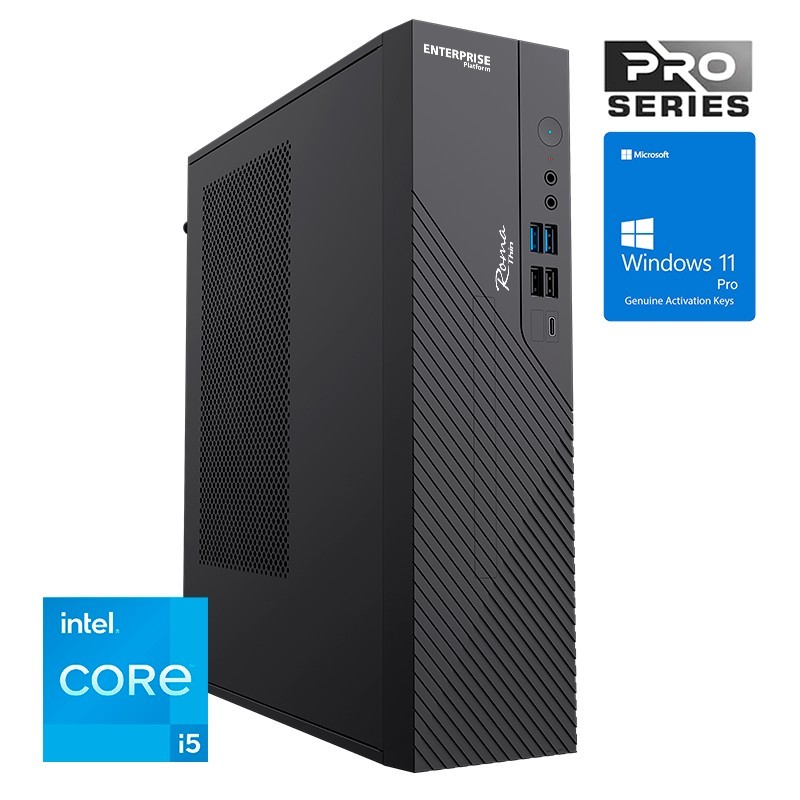 ORDENADOR ENTERPRISE ROMA THIN PRO I5 12400/16GB/SSD1TBM2/5Y/W11PRO