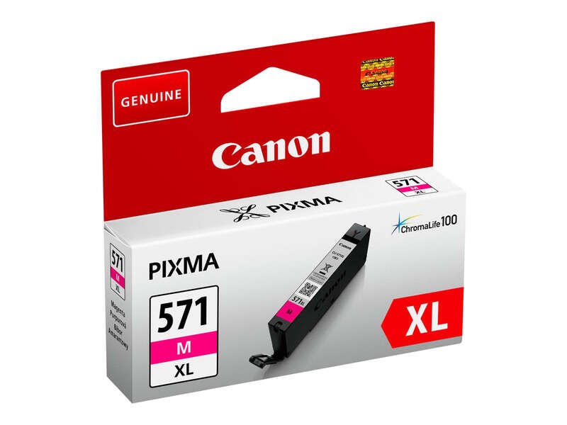 TINTA CANON CLI571MXL MAGENTA ALTA CAPACIDAD