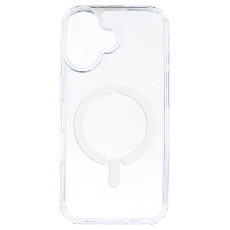 FUNDA PARA IPHONE 16 PLUS TRANSPARENTE MAGSAFE