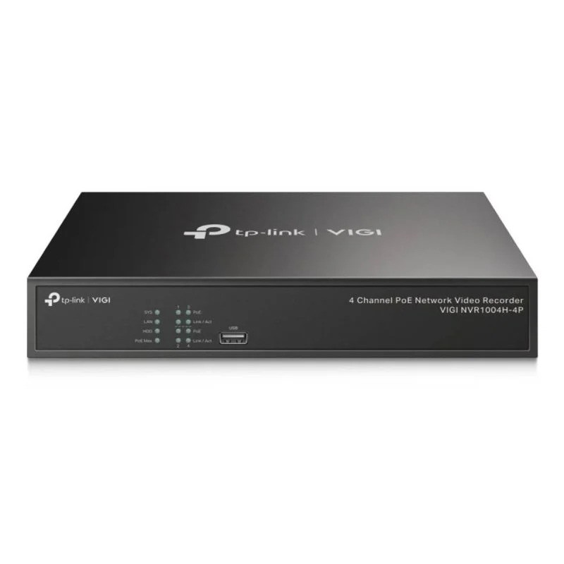 GRABADOR IP NVR TP-LINK VIGI 4 CH IP 1HDD H265 SATA