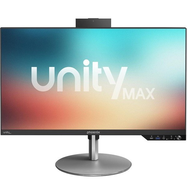 ORDENADOR PHOENIX AIO UNITY 24 I7 12700/8GB DDR5/SSD500GB/WIFI/WEBCAM/ERGO/W11P BLACK