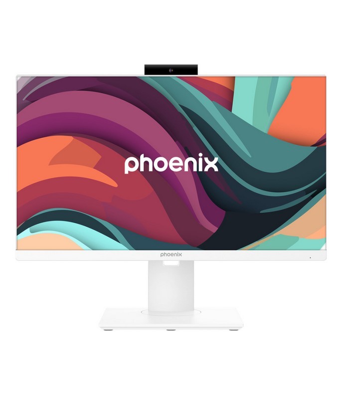 ORDENADOR PHOENIX AIO 24 I5 12400/8GB DDR5/SSD500/WIFI/WEBCAM/ERGO/W11P WHITE