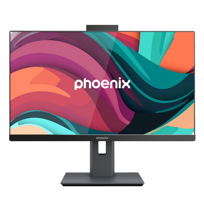 ORDENADOR PHOENIX AIO 27 I7 12700/16GB DDR5/SSD1TB/WIFI/WEBCAM/ERGO BLACK