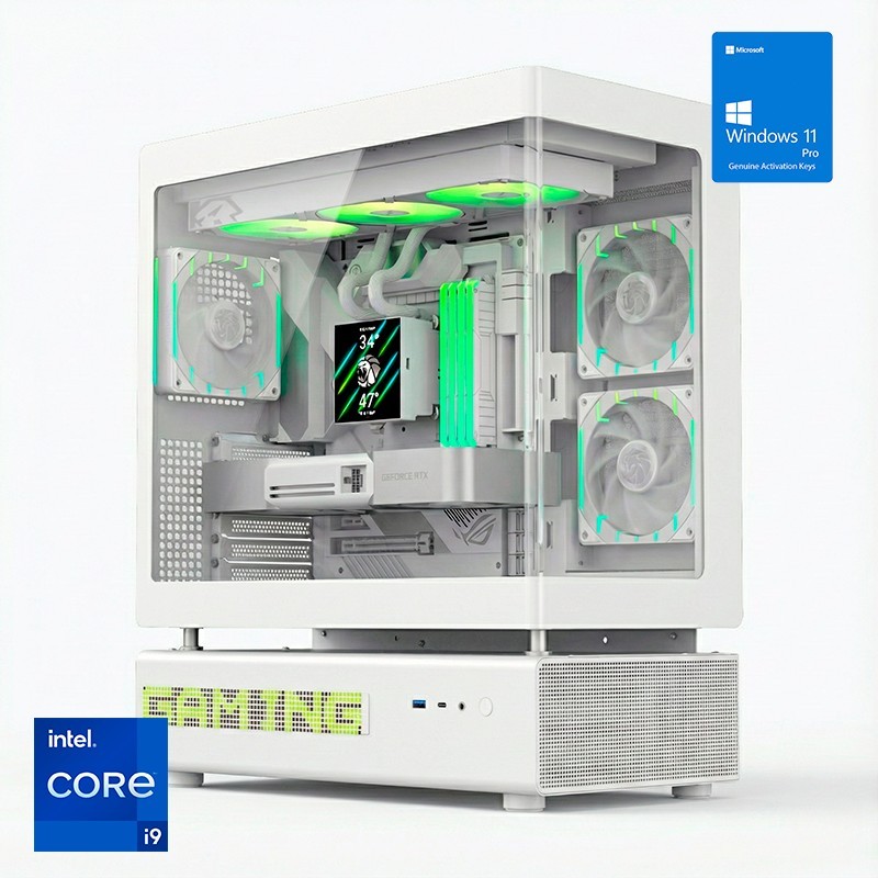 ORDENADOR GAMING N90 WHITE RGB I9 14900K/32 DDR5/2TB NVME/REF.LIQ/1050W