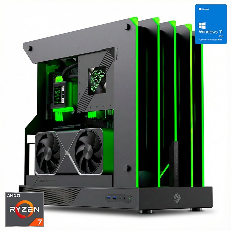 ORDENADOR GAMING BLADE RGB R7 9800X3D/64 DDR5/2TB NVME/REF.LIQ/1250W/W11PRO