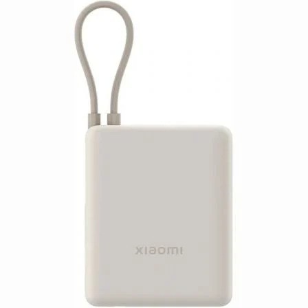 POWERBANK XIAOMI 10000MAH 33W USB-A + USB-C + CABLE USB-C BEIGE