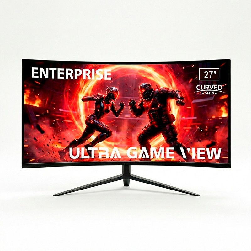 MONITOR ENTERPRISE ULTRAGAME-VIEW 27 2K CURVO 200HZ 2 X HDMI + 2 X DISPLAYPORT MULTIMEDIA VESA 3YR GAR