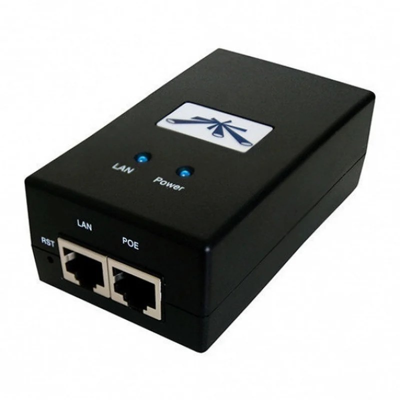 UBIQUITI INYECTOR POE-24W-G 24V 24W 1A GIGA