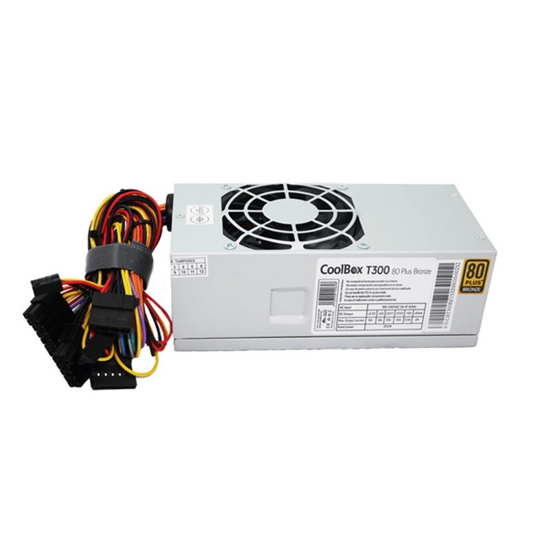 FUENTE DE ALIMENTACION COOLBOX 300W TFX 80 PLUS BRONZE