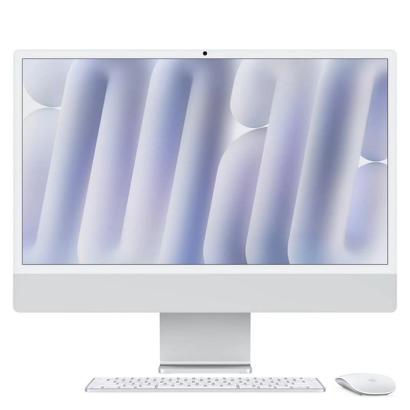 APPLE IMAC 24 4.5K M4/8-CORE CPU/16GB/SSD256GB/8-CORE GPU SILVER