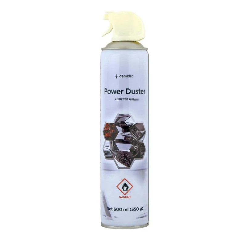 SPRAY LIMPIAPOLVO AIRE COMPRIMIDO GEMBIRD 600ML