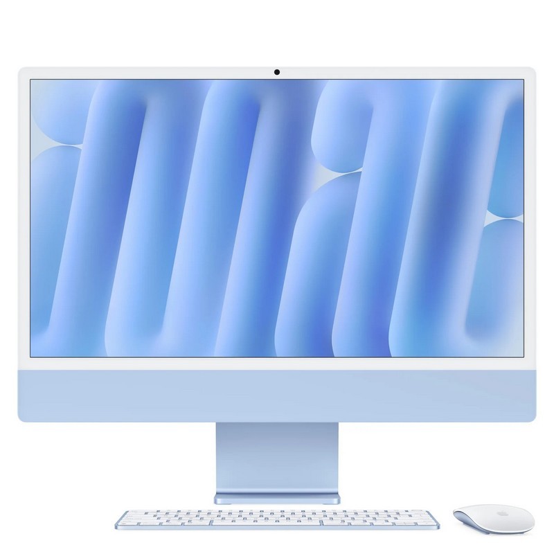 APPLE IMAC 24 4.5K M4/10-CORE CPU/24GB/SSD512GB/10-CORE GPU BLUE