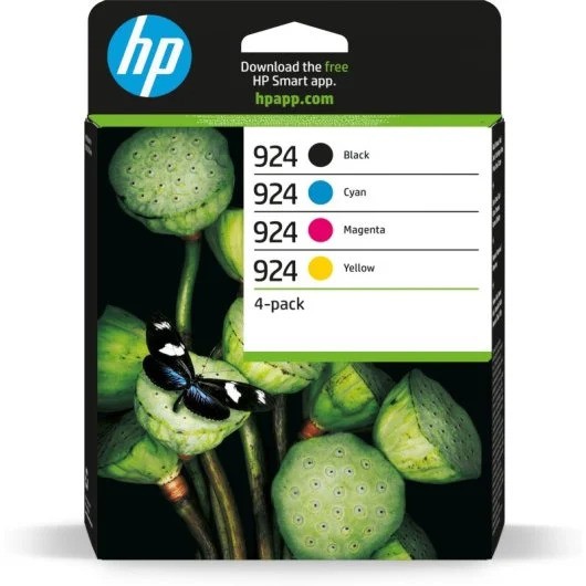 TINTA HP 924 6C3Z1NE MULTIPACK BLACK + COLOR
