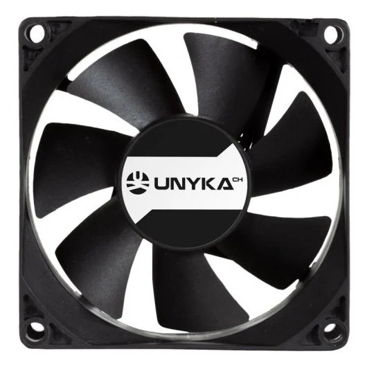 VENTILADOR UNYKACH SERVER 80MM DOBLE BOLA 4PIN