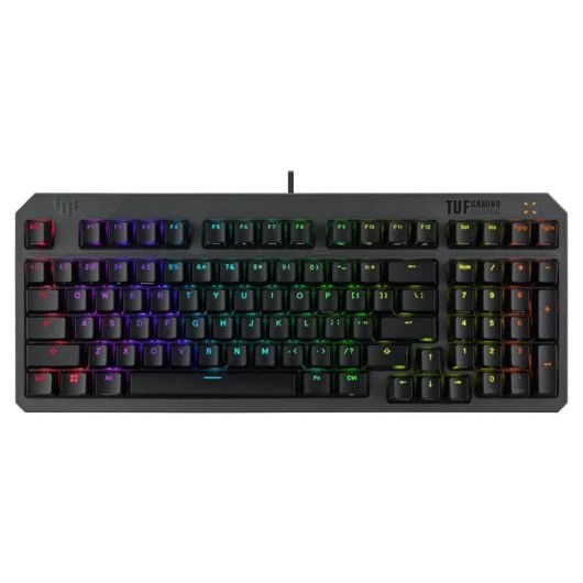 TECLADO ASUS TUF GAMING K3 GEN II RGB USB BLACK