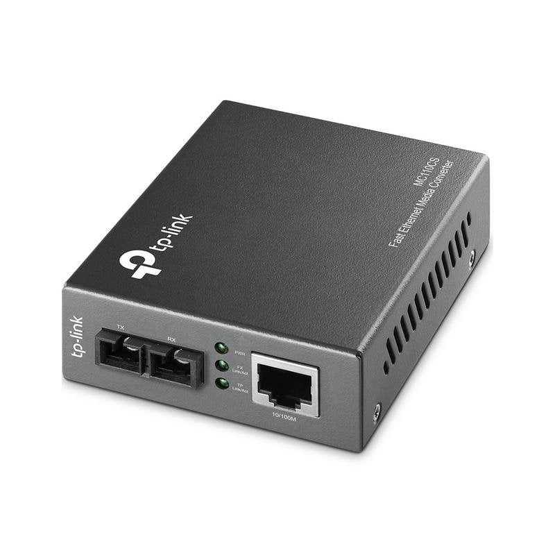 CONVERSOR TP-LINK RJ45 A FIBRA MONOMODO SC