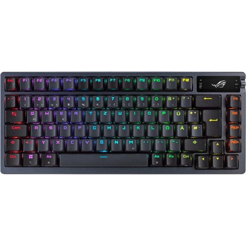 TECLADO ASUS ROG GAMING AZOTH MECANICO RGB WIRELESS BLACK