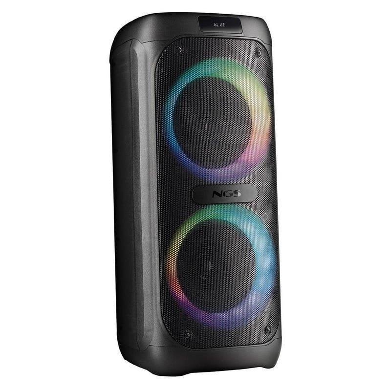 ALTAVOZ PORTABLE NGS WILD BANGER 2 160W RGB USB/BLUETOOTH 5.3/MICROFONO/AUX BLACK