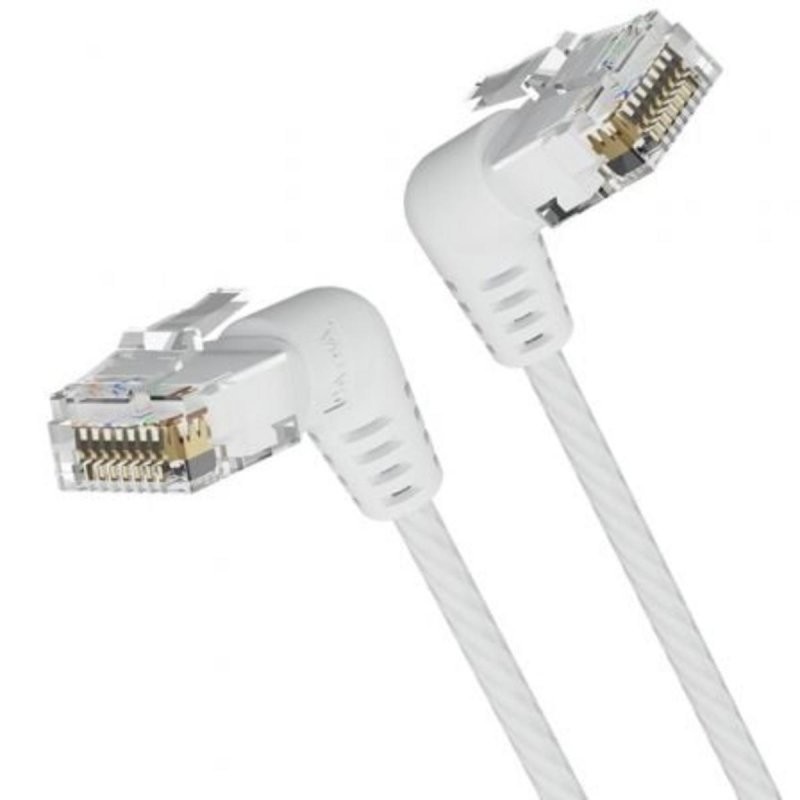 CABLE DE RED CAT.6A UTP 1M VENTION CABEZA ROTATORIA 360º WHITE
