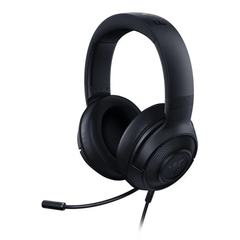 AURICULARES + MICROFONO RAZER KRAKEN X GAMING HEADSET 7.1 JACK 3.5MM BLACK