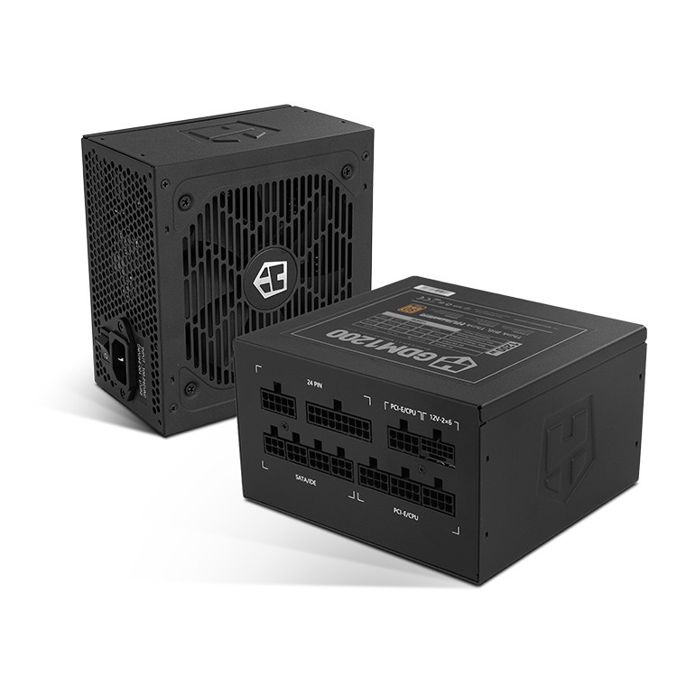 FUENTE DE ALIMENTACION NOX HUMMER GDM 1200W 80+ GOLD MODULAR BLACK