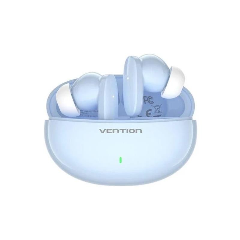 AURICULARES VENTION BLUETOOTH 5.3 TRUE WIRELESS 7 HORAS BLUE